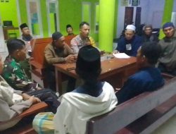 DUKUNG PENAGIHAN PBB, BABINSA KONCER KIDUL BERI SEMANGAT PERANGKAT DESA