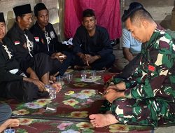 Satgas TMMD ke-124 Kodim 0422/LB Tunjukkan Kepedulian, Hadiri Takziah Warga yang Meninggal Dunia