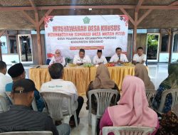 Musyawarah Desa Khusus Pembentukan Koperasi “Merah Putih” Desa Pesawahan