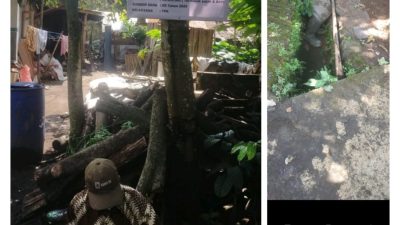 DIDUGA PENGERJAAN PROYEK TPT DESA JATISARI AMBURADUL,ANTARA ANGGARAN DAN FAKTA DI LAPANGAN