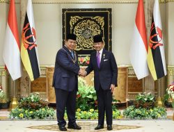 Presiden Prabowo Subianto Menerima Bintang Kebesaran dari Negara Brunei Darussalam