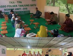 Membangun Generasi Muda yang Cerdas, Berakhlak Mulia, dan Berprestasi Melalui Pendidikan Belajar Mengaji,di TK, TPA, TPQ Al-Aqso Polsek Tanjung Batu