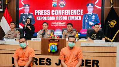 Polres Jember Akhirnya Berhasil Menangkap Dua Pelaku Pembunuhan yang Kabur ke Malaysia