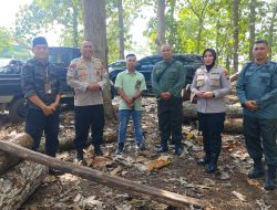 AKBP WIDYA KASUBDIT POLSUS POLDA JATIM PELAJARI SISTEM LACAK BALAK DI PERUM PERHUTANI KPH BONDOWOSO