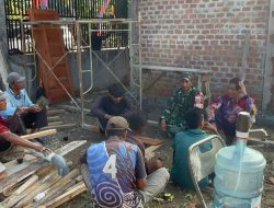 Babinsa Jadi Inspirasi, Warga Kian Semangat di Tengah TMMD Kodim 0422/LB