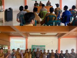 Penyuluhan Kamtibmas dan Bahaya Narkoba Warnai Kegiatan Nonfisik TMMD ke-124 Kodim 0422/Lampung Barat