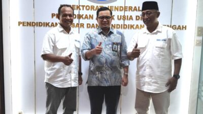 Tingkatkan Literasi Guru dan Siswa, SMSI Jatim Audensi dengan Kemendikdasmen