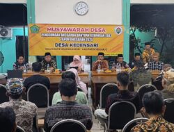 Musyawarah Desa Kedensari Bahas Penggunaan Anggaran Bantuan Keuangan 2025