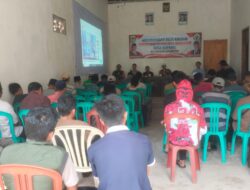 Babinsa Monitoring Langsung Musdesus Pembetukan Koperasi Merah Putih Desa Kupang