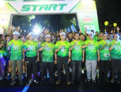 Dandim 0822 Turun Langsung! Ribuan Warga Tumpah Ruah di Bondowoso Night Run 2025