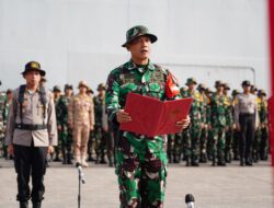 Wadanjen Akademi TNI Pimpin Upacara Pembentukan Mentarlat Latsitardanus XLV/2025