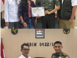 Letnan Kolonel Inf Rinto terima Piagam Penghargaan dari Dirjen KSDAE Kementerian Kehutanan atas Peran Aktif pelestarian Harimau dan habitatnya