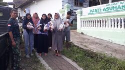 Tangis Haru Anak Yatim,Kodim 0822 Bondowoso Bawa Hewan Kurban ke Yayasan YAHIRMA