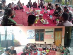 Sinergitas TNI Polri : Koramil 0822/11 dan Polsek Tapen, ini penjelasan Serma Tri Suharsono