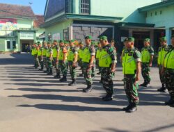 Danramil 0822/01 Bondowoso Pimpin Apel Pagi Tekankan Kedisiplinan dan Kesiapsiagaan