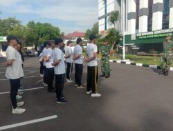 Kasdim 0822 Bondowoso Beri Semangat Bela Negara ke PNS Baru Kejari,Jangan Sekedar Bekerja Tapi Mengabdi