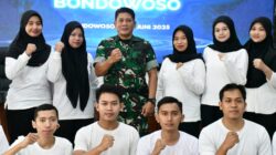 Gebrakan Kasdim 0822,Mayor Inf Tanuri Tanamkan Nasionalisme ke CPNS Kejari Bondowoso
