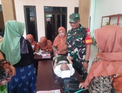 Posyandu ILP di Desa Leprak Ramai Diserbu Warga, Babinsa Jadi Garda Depan Pelayanan