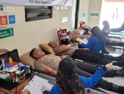 Peringati Hari Bhayangkara ke-79, Polresta Banyuwangi Gelar Donor Darah hingga Vaksin Influenza