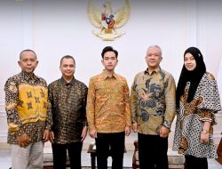 Wakil Presiden Gibran Rakabuming Raka Menerima Jajaran Pimpinan Universitas AMIKOM Yogyakarta