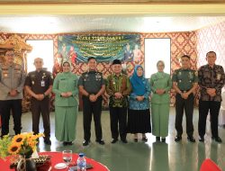 Pisah Sambut Komandan Kodim 0422/Lampung Barat, Letkol Inf Rizki Kurniawan Resmi Gantikan Letkol Inf Rinto Wijaya