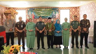 Pisah Sambut Komandan Kodim 0422/Lampung Barat, Letkol Inf Rizki Kurniawan Resmi Gantikan Letkol Inf Rinto Wijaya