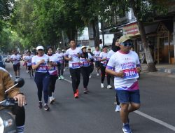 Polres Bondowoso dan Radar Ijen Sukses Gelar Fun Run Hari Bhayangkara ke-79