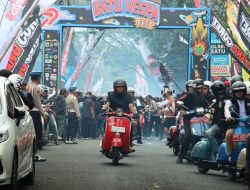 Hari Bhayangkara ke -79 Polres Batu Gelar Vespa Fest 2025 Dukung Industri Pariwisata