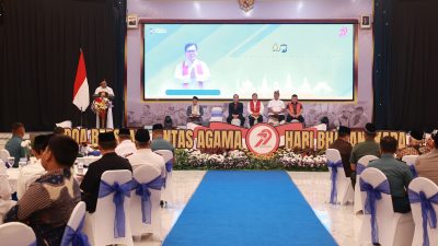 Polda Jatim Gelar Doa Bersama Lintas Agama Sambut Hari Bhayangkara ke – 79