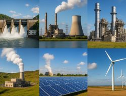 Macam-Macam Pembangkit Listrik dan Cara Kerjanya di Indonesia