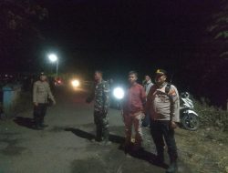 Jajaran Polsek Taman Krocok dan BPBD Masih Melakukan Pencarian Korban Hanyut Disungai Bosamba