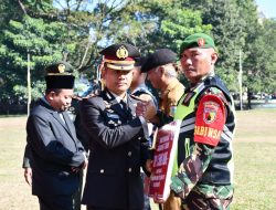 Sinergi TNI–Polri, Dandim 0822 dan Forkopimda Bondowoso Hadiri Upacara HUT Bhayangkara Ke-79
