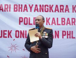 Kapolda Kalbar Gelar Syukuran HUT Bhayangkara ke-79 Bersama Ojol dan Pekerja PHL di taman Sylva Untan dan 9 Titik lainnya