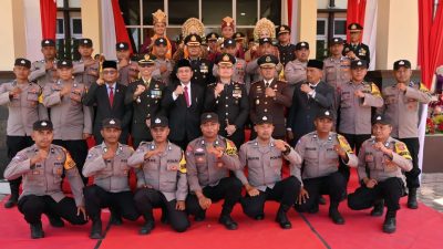 Sinergitas TNI-Polri Kukuh di Pidie Jaya: Dandim 0102/Pidie Hadiri Upacara Hari Bhayangkara ke-79