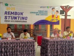 Rembuk Stunting Desa Kalisampurno TA 2025, Wujudkan Sumber Daya Manusia Unggul Menuju Indonesia Emas