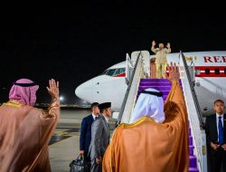 Presiden RI Bertolak Dari Jeddah Arab Saudi,Mengakhiri Kunjungan Kenegaraan