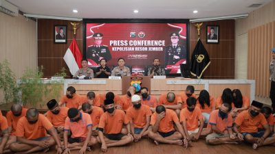 Polres Jember Rilis Hasil Ungkap Kasus Narkoba Selama Juni 2025, 19 Kasus dan 27 Tersangka Diamankan