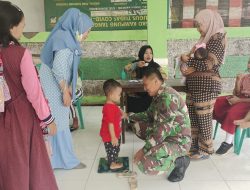 Babinsa dan Bidan Desa Kolaborasi Hebat, Posyandu Paguan Jadi Contoh Nasional Cegah Stunting
