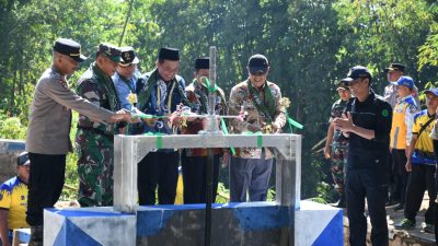 Rehabilitasi Saluran Pakisan Diresmikan, Kasdim 0822 Hadiri Momentum Penting untuk Pertanian Bondowoso