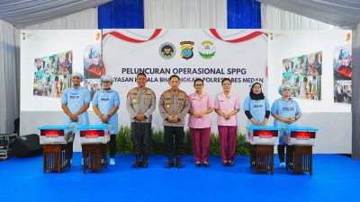 Kapolri Tinjau Pelaksanaan SPPG Polrestabes Medan, Pastikan MBG Tepat Sasaran
