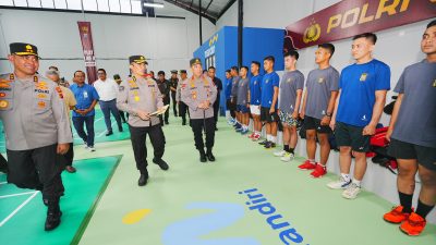 Usai Groundbreaking Dapur SPPG, Kapolri Tinjau Gedung-Fasilitas Polda Sumut