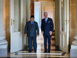 Presiden Republik IndonesiaPrabowo Subianto, bertemu dengan Raja Belgia Raja Philippe