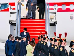Seusai Menyelesaikan Rangkaian Agenda Kerjanya di Belgia, Presiden Prabowo Subianto Tiba di Paris Prancis