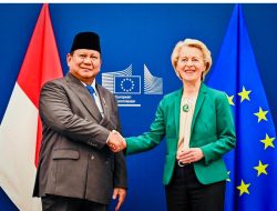 Pertemuan Bilateral Prabowo Subianto dengan Presiden Komisi Eropa