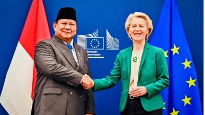 Pertemuan Bilateral Prabowo Subianto dengan Presiden Komisi Eropa
