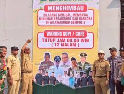 SATPOL PP DAN APH JANGAN TUTUP MATA, CAFE GEMPOL 9 SEGERA DITUTUP