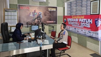 Operasi Patuh Semeru 2025 Polres Pamekasan Gandeng Media Sosialisasikan Keselamatan Berkendara