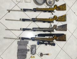 Polres Bondowoso Ungkap Kasus Perakitan Senapan Angin dan Produksi Amunisi Ilegal