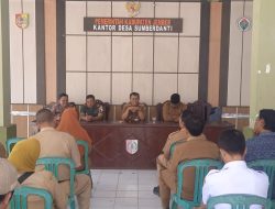 Pelaksanaan Monitoring dan Evaluasi ADD,DD,BGH hasil Pajak dan Retribusi Tahap 1 Desa Sumberdanti