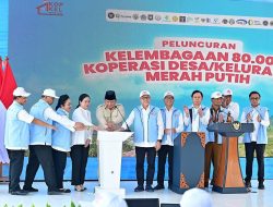 Presiden Prabowo Subianto meresmikan peluncuran kelembagaan 80.081 Koperasi Desa/Kelurahan Merah Putih